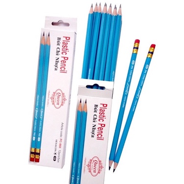 Combo 2 bút chì Queen HB Plastic PC-960