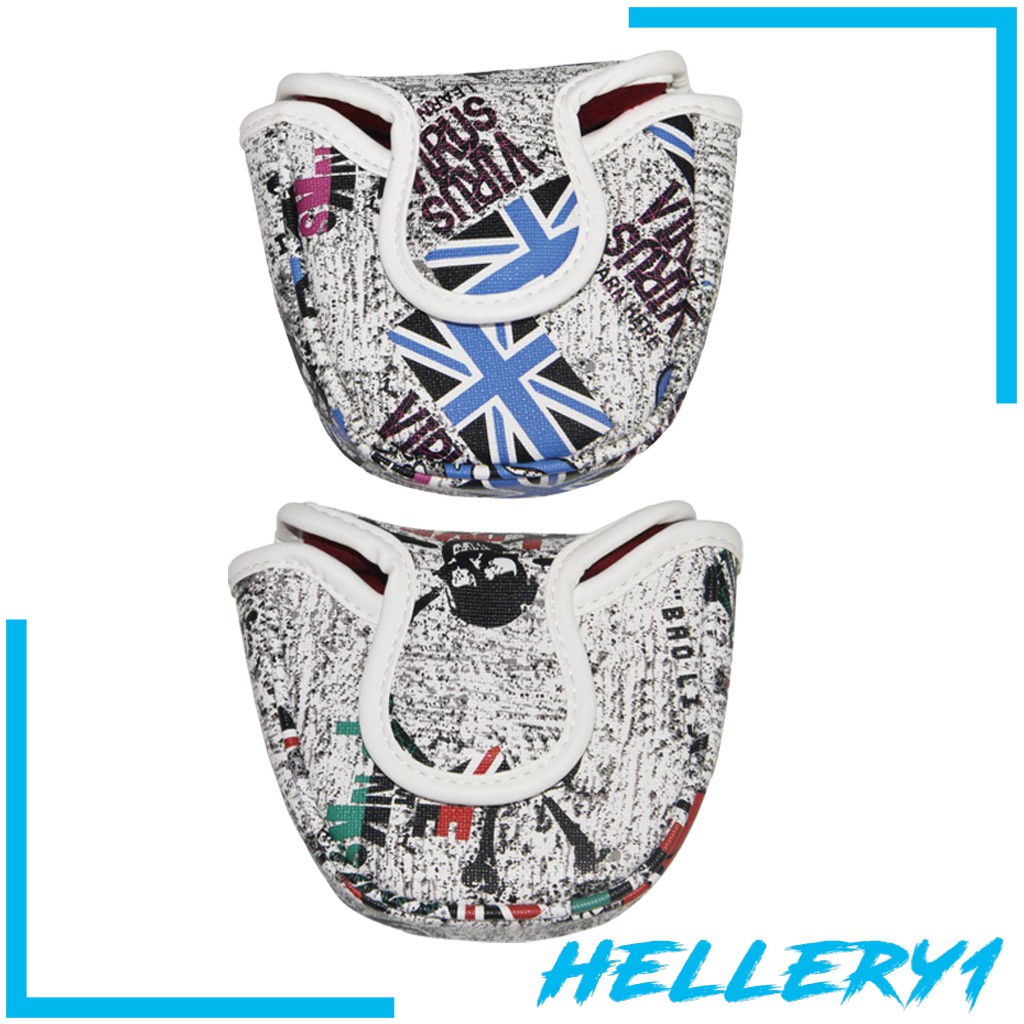 Vỏ Bọc Đầu Gậy Đánh Golf Bằng Da PU Chống Bụi Hellery1