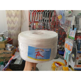 Dây nilong trắng, dây dứa buộc hàng, dây buộc thực phẩm, dây không phai màu hàng cao cấp