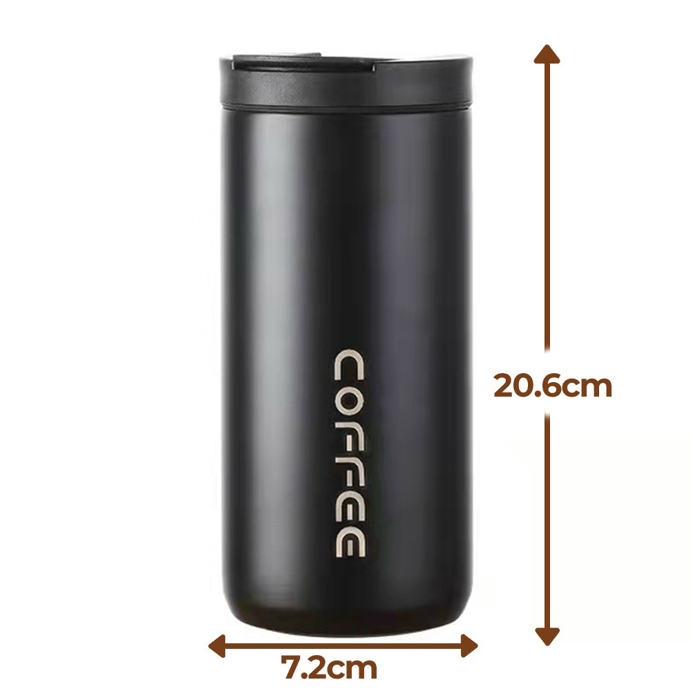 Cốc Giữ Nhiệt COFFEE Ly Giữ Nhiệt Inox 304 Chống Đổ Đựng Nước Nóng Nước Lạnh Giữ Nhiệt An Toàn Sức Khỏe