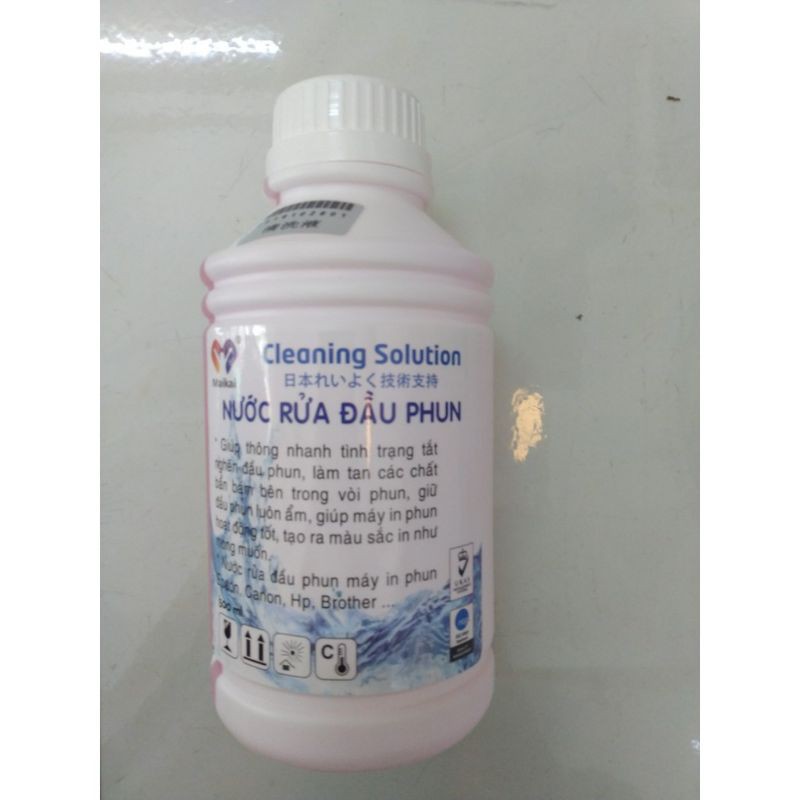 Nước rửa đầu phun máy in chai 100ml-500ml giá tốt chất lượng | BigBuy360 - bigbuy360.vn