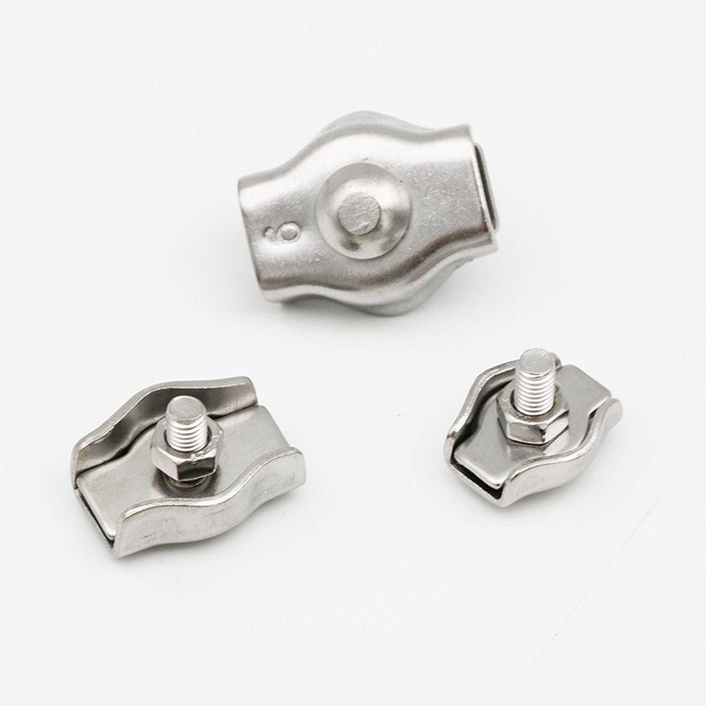 Kẹp Bu Lông Malcom Bằng Thép Không Gỉ 304 Đơn / Đôi Đơn Giản Chống Trượt