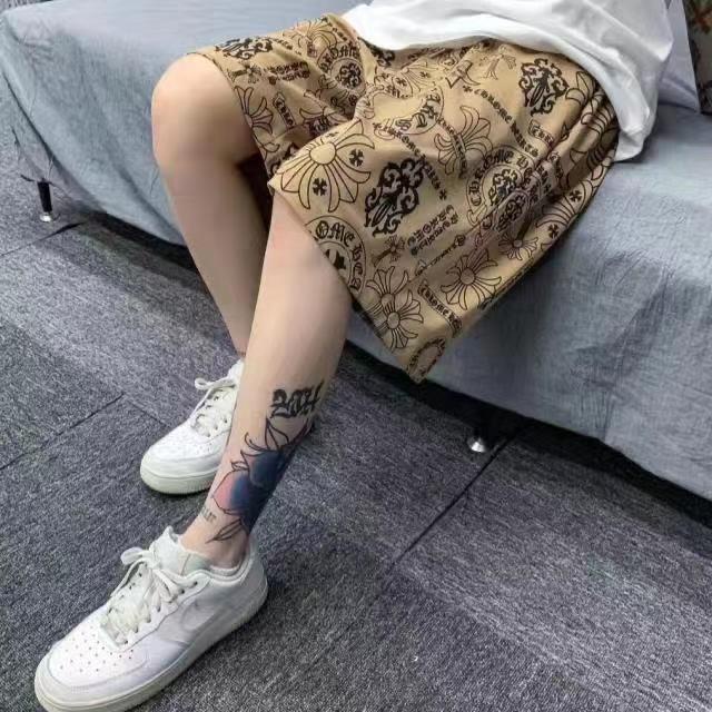 Quần Short Nam Plus Size Họa Tiết Retro