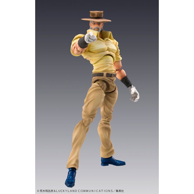 Mô hình Super Action Statue Joseph Joestar phần 3 Figure JoJo Bizarre Adventure