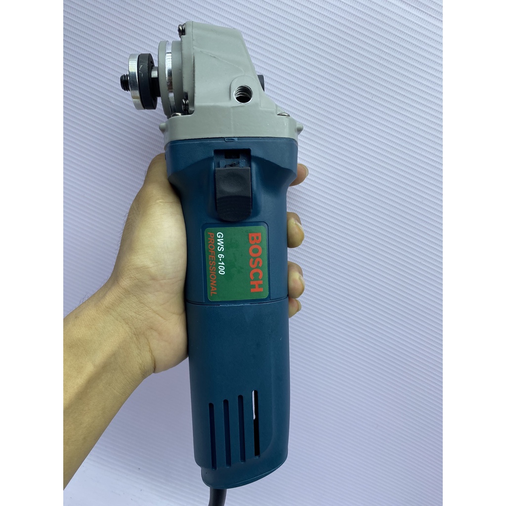 Máy Cắt Cầm Tay Bosh 670W - Máy Mài Góc, Máy Chà Nhám Cầm Tay - Hàng Công Ty - Bảo Hành 12 Tháng