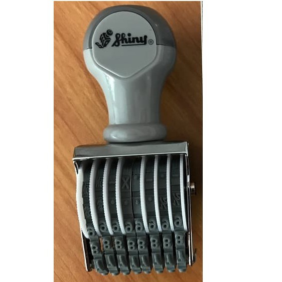 Dấu Số Shiny 8 Số Cao 3mm N58 Number stamp
