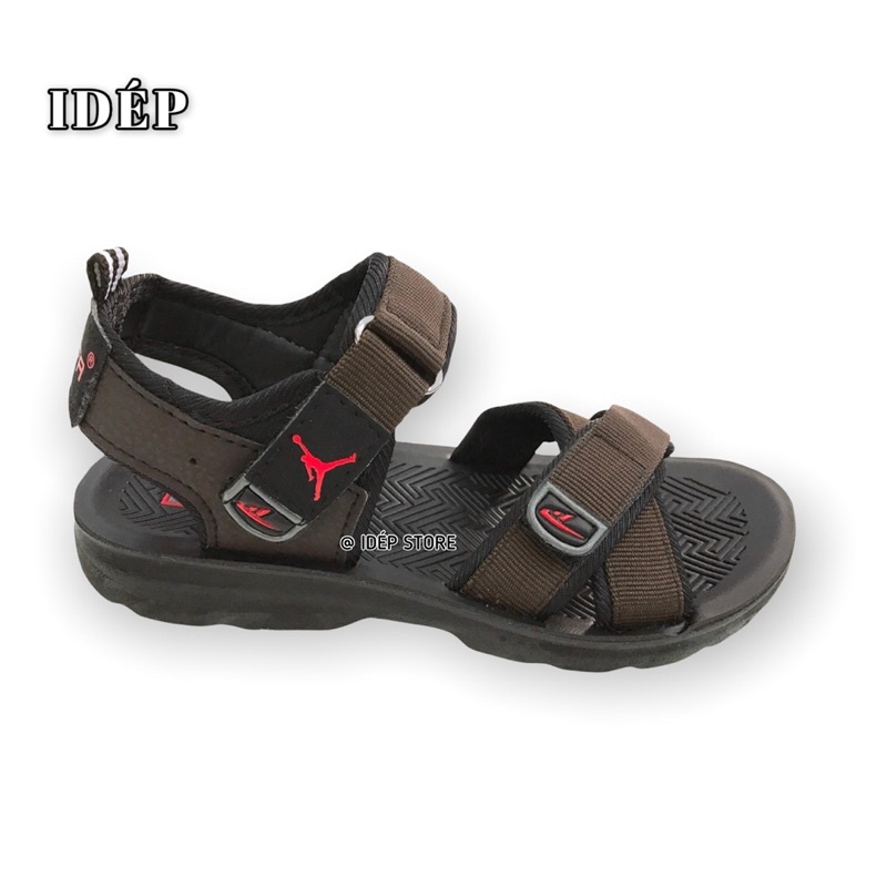 Giày sandal unisex quai chéo GL036 - Xăng đan nam quai dù đế đúc PU siêu bền SH11 IDÉP
