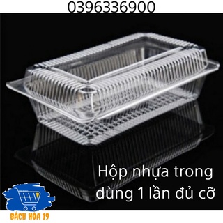 💥HOT💥LẺ 10 Hộp Nhựa dùng 1 lần đựng thực phẩm đủ cỡ- ẢNH THẬT