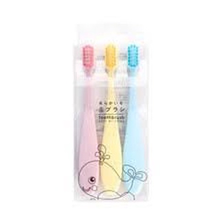 Set 3 bàn chải xuất Nhật cho bé