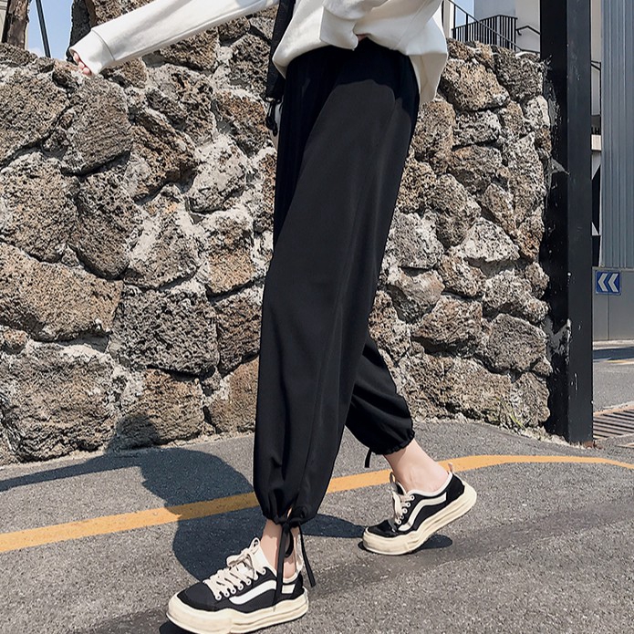Quần Dài Lưng Cao Chất Chiffon Thiết Kế Xẻ Thanh Lịch | BigBuy360 - bigbuy360.vn