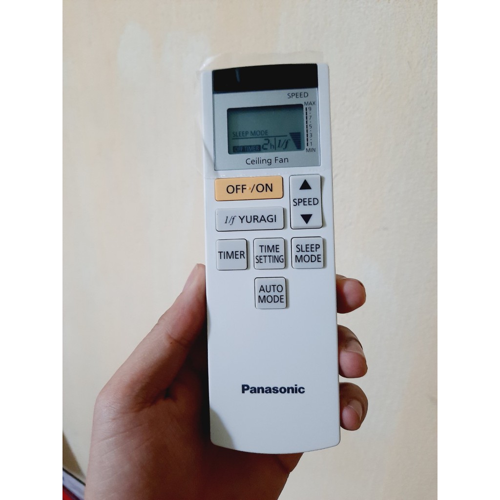 Remote Điều khiển quạt trần Panasonic F60TAN1610ZM- Hàng mới chính hãng Panasonic 100% Fullbox Tặng kèm Pin