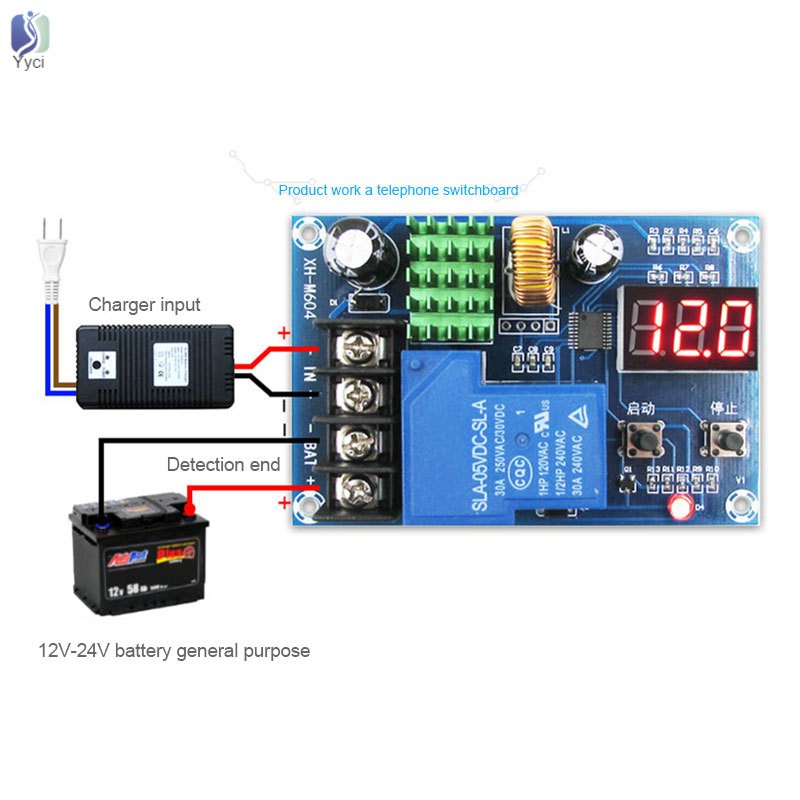 Mạch mô-đun sạc pin Lithium Yy XH-M604 DC 6-60V