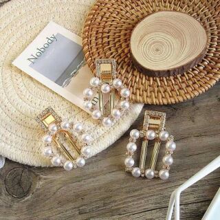 SET 3 KẸP TÓC TRÁI TIM, VUÔNG, TRÒN HÀN QUỐC