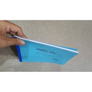 Phiếu thu 2 liên. Do VPP Hiếu Cường cung cấp