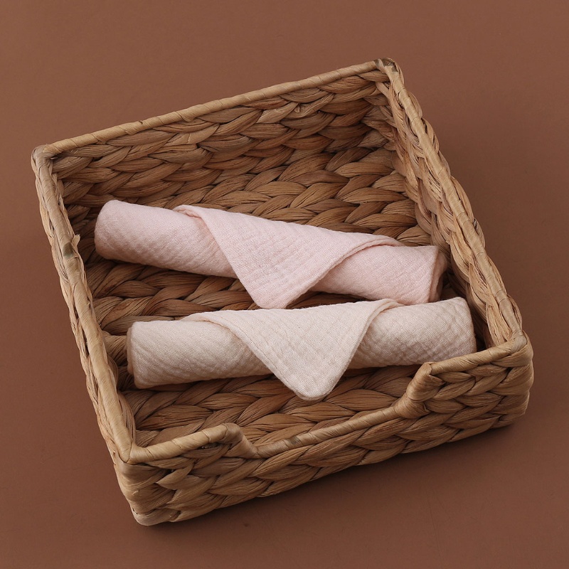 Khăn Lau Mặt Bằng Cotton Thân Thiện Với Da Chống Bẩn In Họa Tiết Dễ Thương Cho Bé