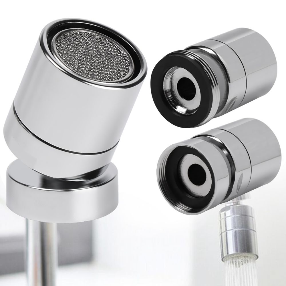 Đầu vòi nước xoay 360 độ tiết kiệm nước tiện dụng đa năng cho nhà bếp / phòng tắm
