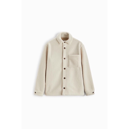 Order áo khoác auth tuồn ZARA của nam Áo khoác giả lông cừu dáng sơ mi