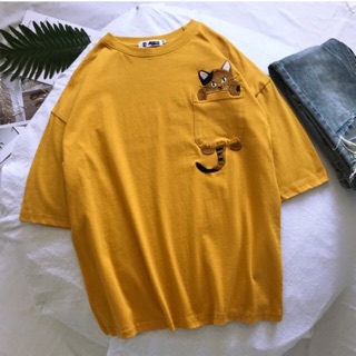 Áo Thun Nam Tay Lỡ Form Rộng Unisex