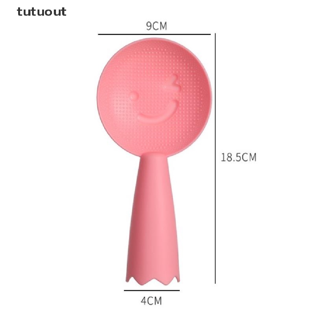 Muỗng Xới Cơm Hình Mặt Cười Dễ Thương