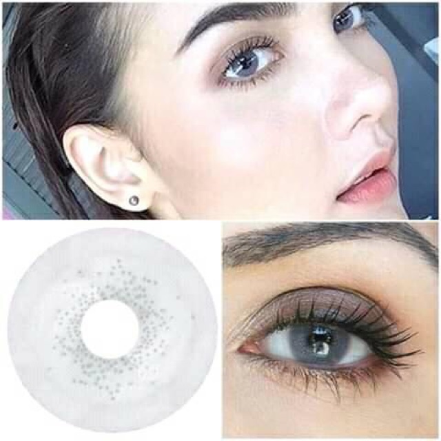 Kính áp tròng thái lan- spatax gray lens