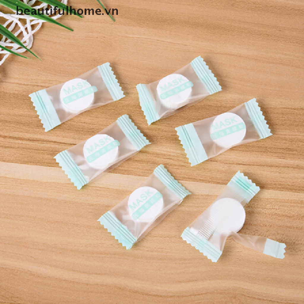 Mặt Nạ Nén Bằng Vải Không Dệt Sử Dụng Tại Nhà