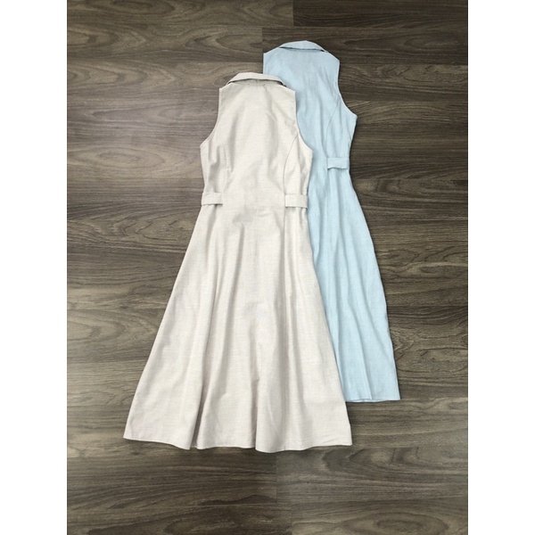 Đầm midi Linen xuất Anh, chuẩn xịn  ,thời trang nữ cao cấp!
