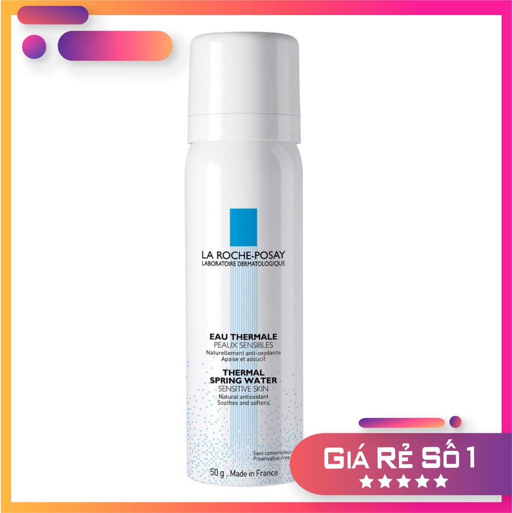 [Mã INCU1708 hoàn 15K xu đơn 50K] Xịt Khoáng La Roche-Posay Thermal Spring Water 50ml | BigBuy360 - bigbuy360.vn