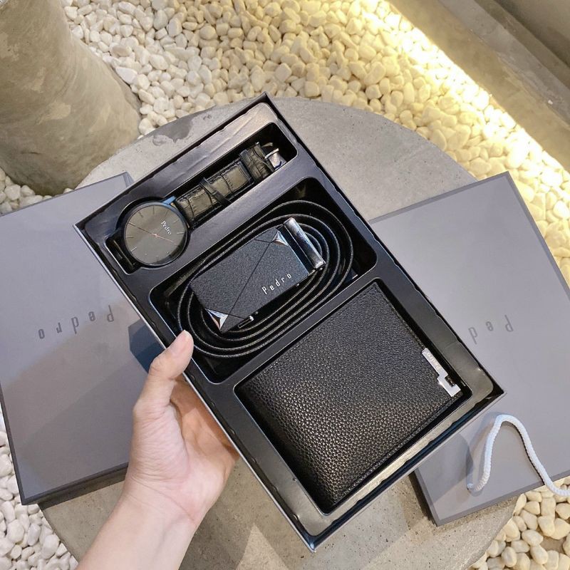 set nịt ví đồng hồ