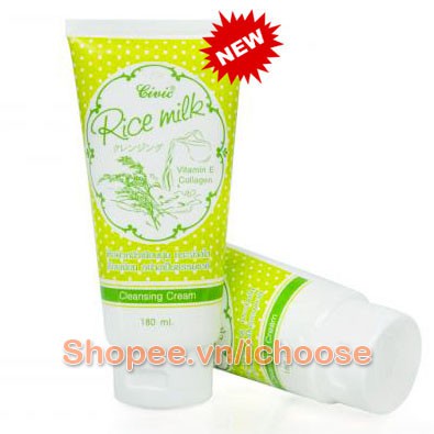 Sữa rửa mặt gạo Civic Rice milk Thái 180ml