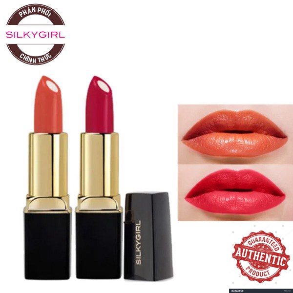 Son Dưỡng Có Màu Cho Đôi Môi Mềm Mại Silkygirl Moisture Balm Lipcolor 3.5g