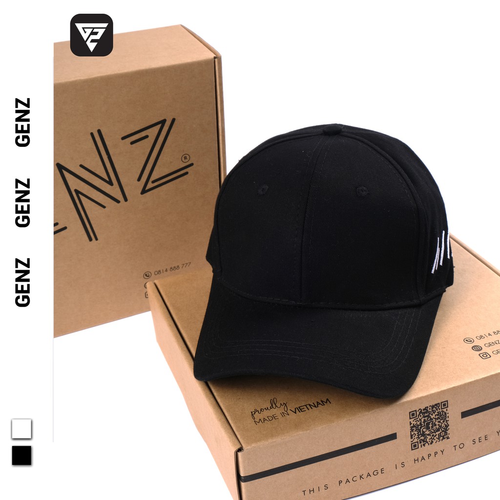 Nón kết lưỡi trai nhung gân tăm Unisex GENZ phong cách Ulzzang cho bạn nam, nữ năng động