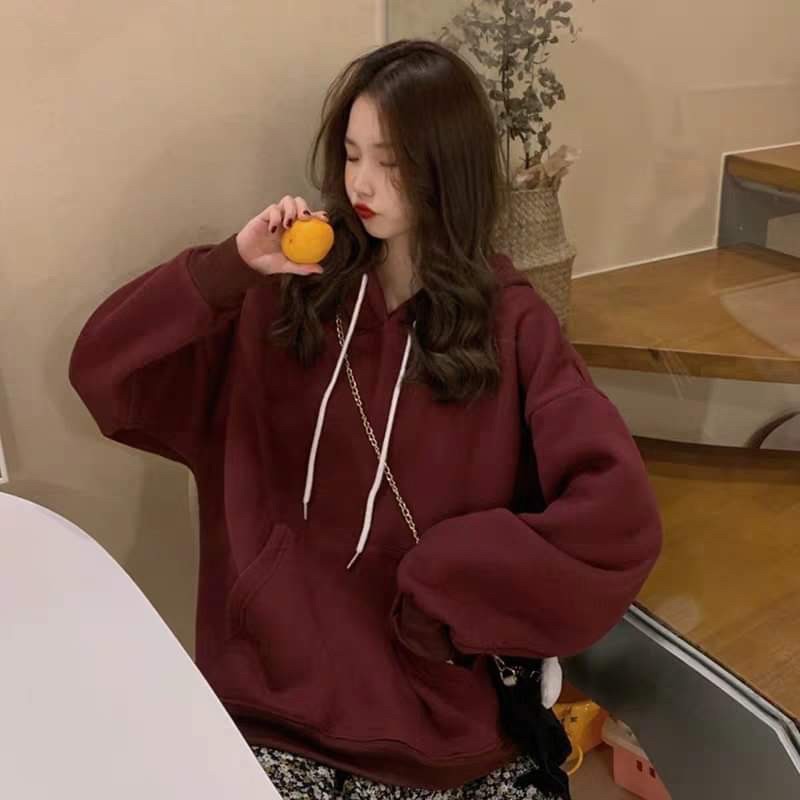 áo hoodie nỉ trơn đầy đủ màu | BigBuy360 - bigbuy360.vn