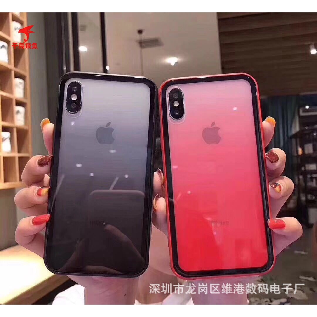 Ốp Điện Thoại Màu Gradient Cho Iphone 7 Iphone 8 Xr Xsmax | BigBuy360 - bigbuy360.vn