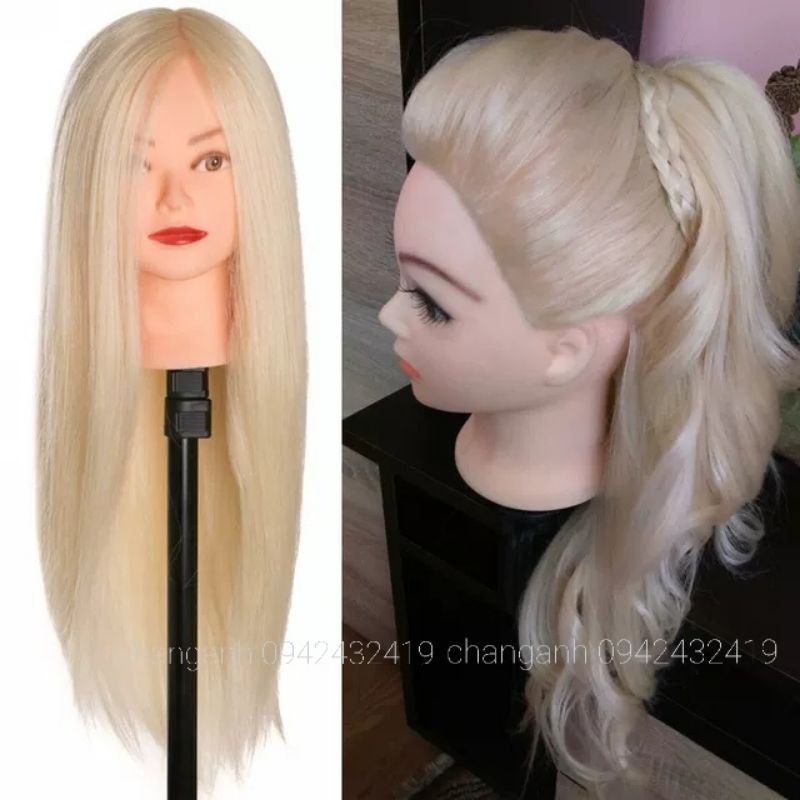 Đầu canh chịu nhiệt học cắt tóc, bới ken makeup cô dâu