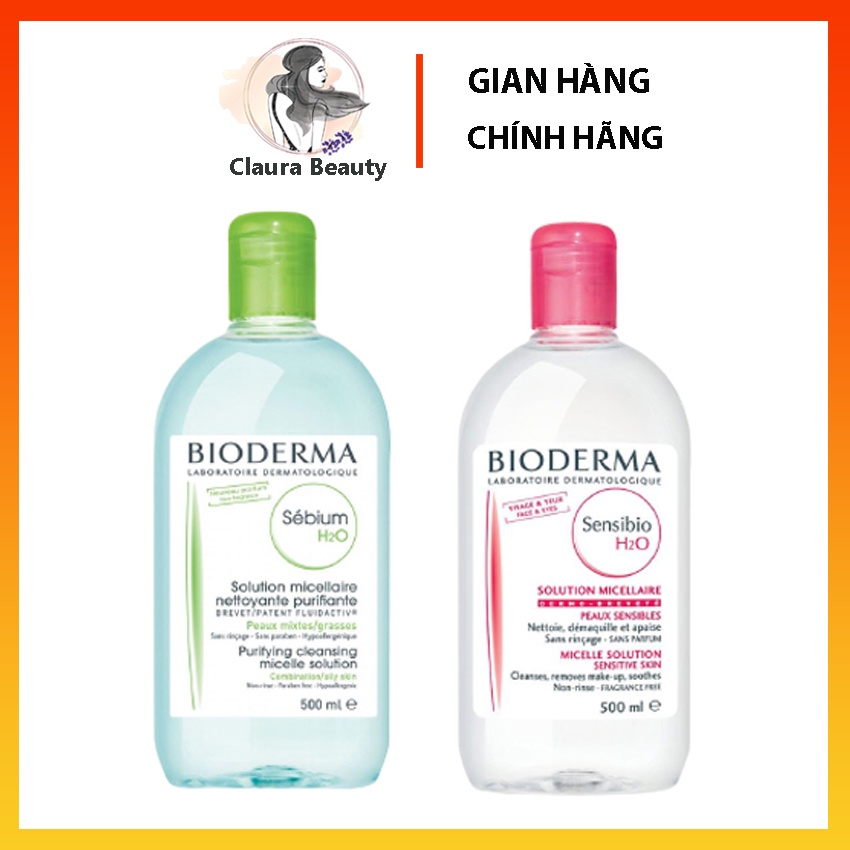 Nước Tẩy Trang BIO Pháp cho mọi loại da Claura Beauty