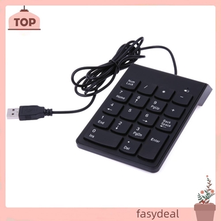 (Fas) Bàn Phím Số 18 Phím Cho Laptop Note