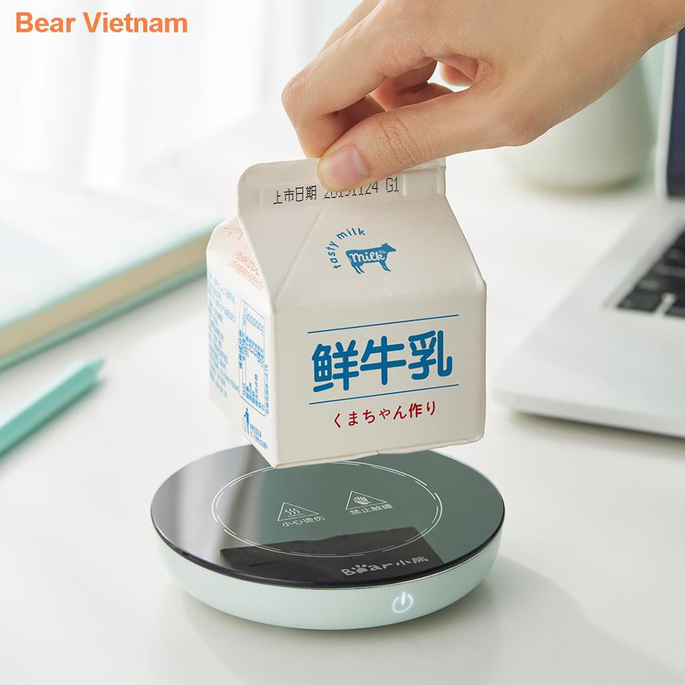 ┇✖Máy hâm sữa điện Bear nhiệt độ không đổi 55 cách cốc nước nóng văn phòng nhỏ di động hiện vật