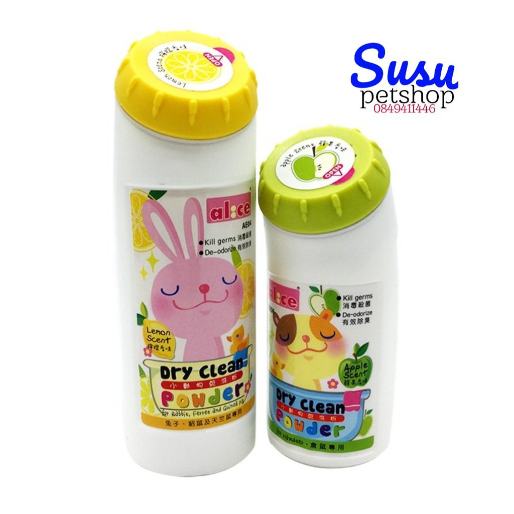 Bột Tắm Khô Hương Táo cho Hamster- AE06 - Hàng Alice