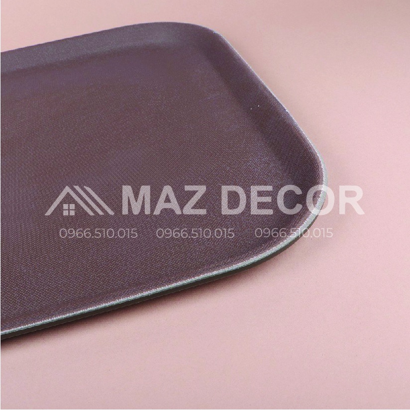 [SỈ] KHAY PHỤC VỤ BƯNG BÊ ĐỒ CHỮ NHẬT CHỐNG TRƠN CÁC CỠ DÀY DẶN ĐẸP GIÁ RẺ
