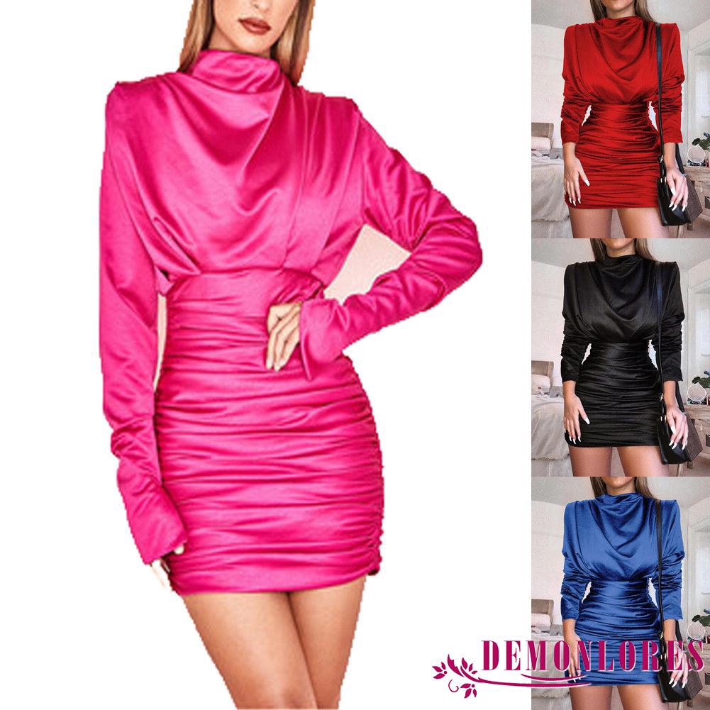 Đầm tay dài dáng ôm thời trang quyến rũ cho nữ | BigBuy360 - bigbuy360.vn