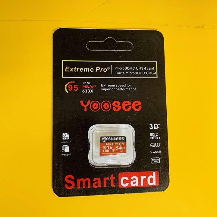 Thẻ Nhớ 64GB 32GB YOOSEE  MicroSDHC Ultra Class 10 Chuyên Dụng Camera Tương Thích Nhiều Thiết Bị BẢO HÀNH 60 THÁNG