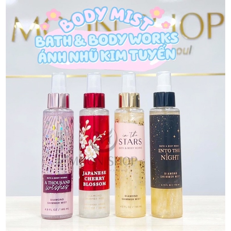 BODY MIST BATH&BODY WORKS NHŨ