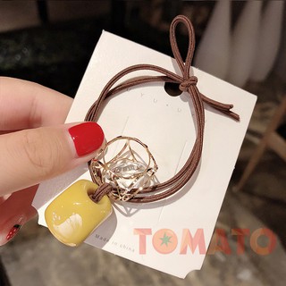 Dây Cột Tóc, Buộc Tóc Đính Hạt Sang Chảnh Hàn Quốc - 87