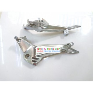 gác chân nhôm đuồi gà gắn xe wave drem