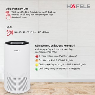 Máy lọc không khí Hafele 200m3/h CF-8116 HÀNG CHÍNH HÃNG - MỚI 100%