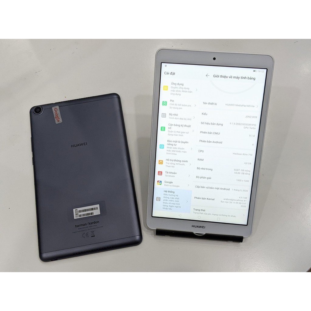 Máy tính bảng Huawei MediaPad M5 Lite 8'' có CH PLay Chơi game / Lắp sim nghe gọi tại PlayMobile