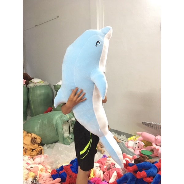 Gấu bông Cá heo siêu to 1m2