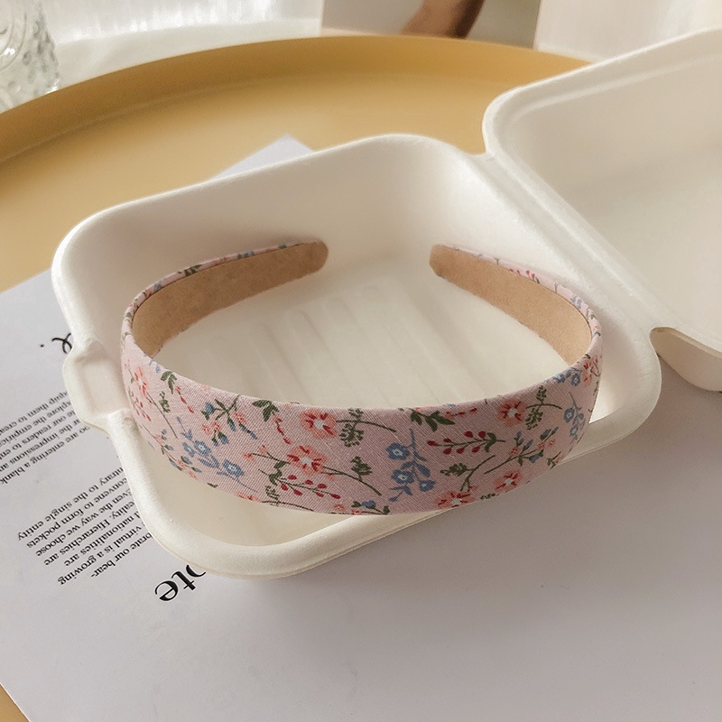 Bán buôn băng đô kẻ sọc / in hoa thời trang trẻ trung phong cách Hàn Quốc