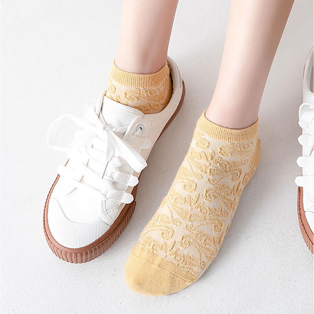 AROMA Đôi Vớ HọA TiếT Hoa NhiềU MàU ThờI Trang Cho Nữ