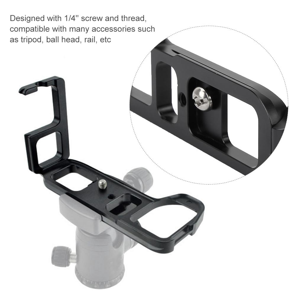 Aluminium Alloy L Shape Bracket Quick Release Plate for Sony A7M2 A7R2 A7S2 A7R II